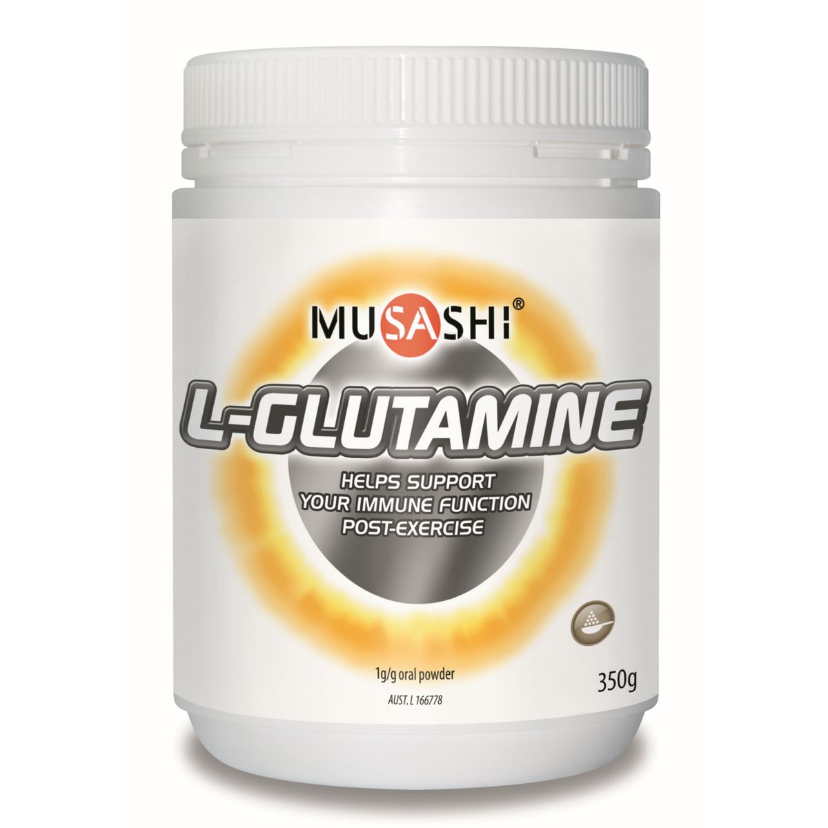 MUSASHI - Musashi Glutamina 3000mg L-glutamina Micronizada Pura 350gr