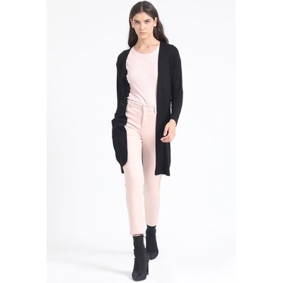 Imagen 2 del producto Jeans Skinny Color, Tiro Medio, Con Bordado, Rosa