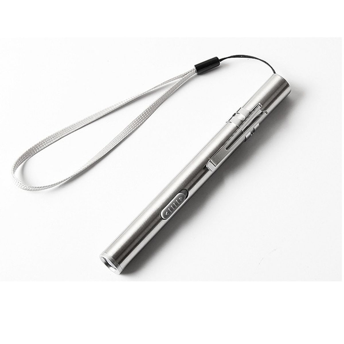 GENERICO - Linterna USB Tipo Lapiz Led Medica Recargable Aluminio Diagnostico