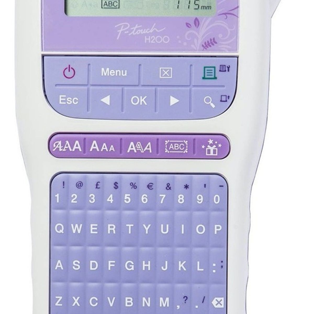 BROTHER - Rotuladora Brother P-Touch PTH200 Lila