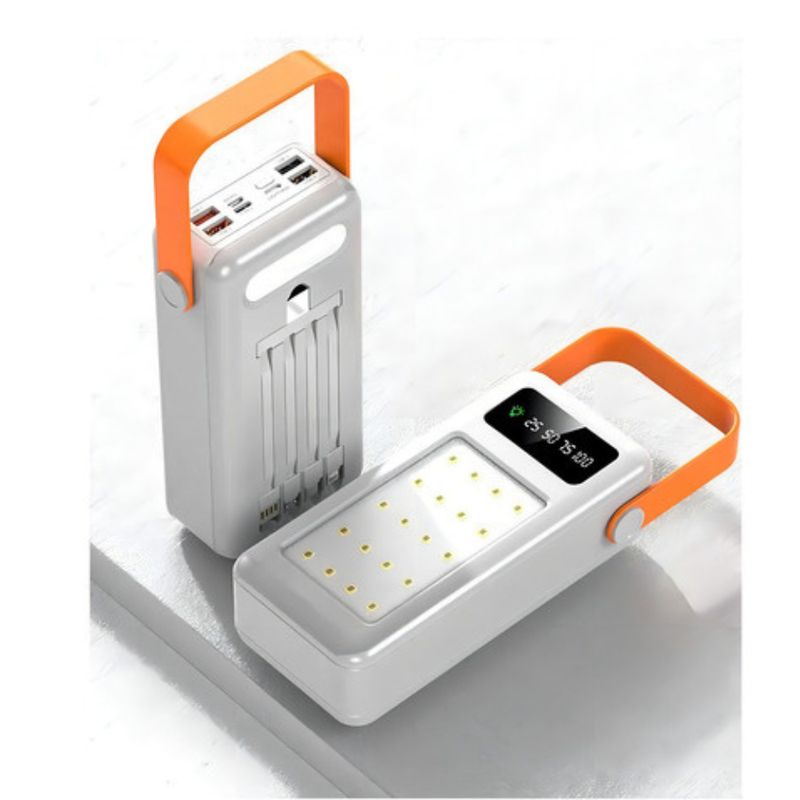 GENERICO - Power Bank 50000 Mah Usb Dual Celurares Portatil Color Blanco