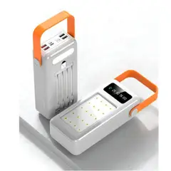 GENERICO - Power Bank 50000 Mah Usb Dual Celurares Portatil Color Blanco