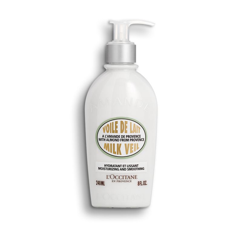 LOCCITANE - Leche de Cuerpo Iridiscente Almendra 240 ml LOCCITANE.-