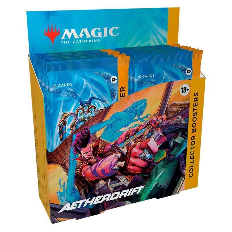 WIZARDS - Magic Aetherdrift - Collector Booster Display 12 Sobres Inglés