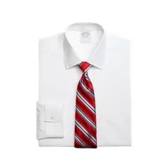 BROOKS BROTHERS - Camisa Cotton Pinpoint Regular Non-Iron Ainsley Hombre Blanco