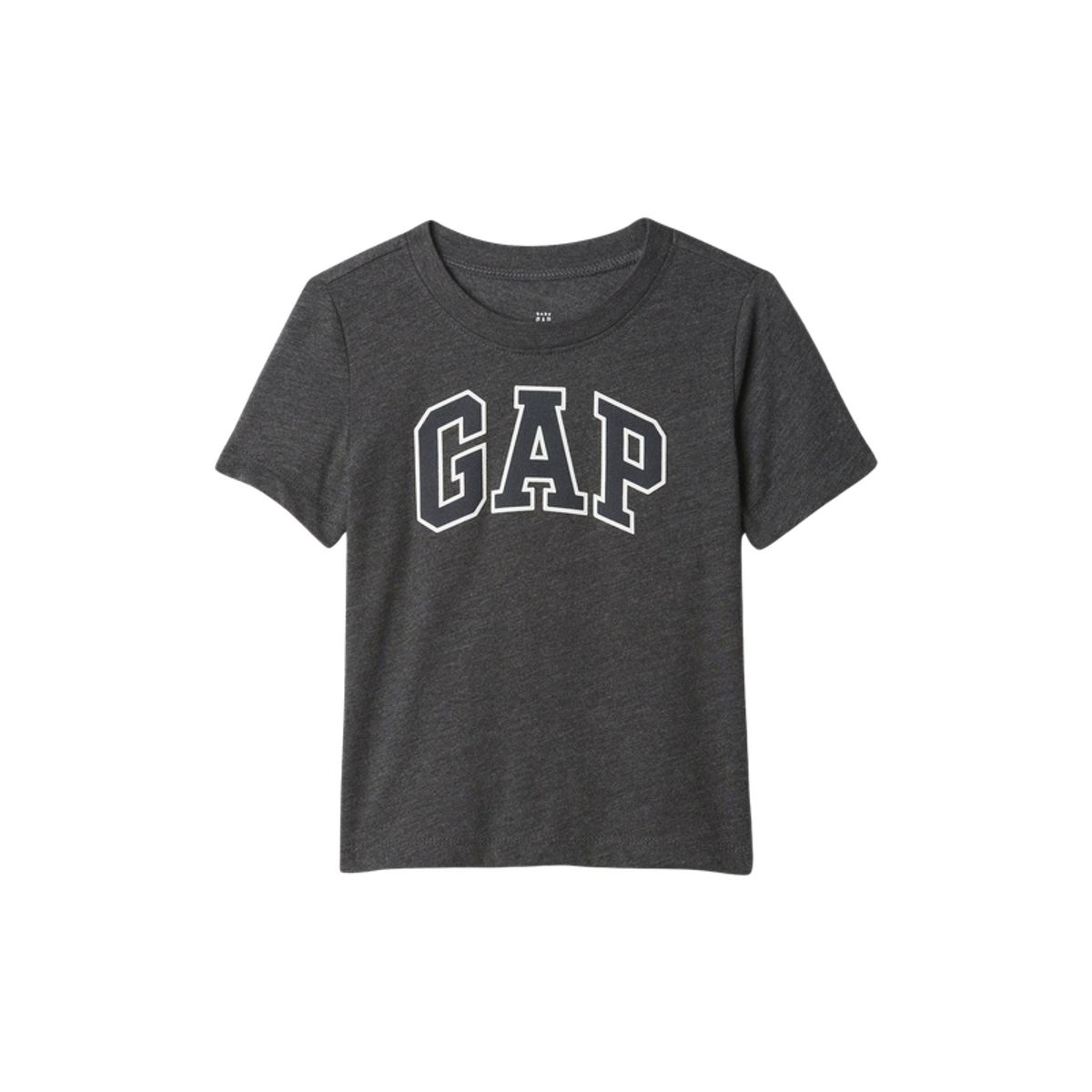 GAP - Polera Logo Manga Corta Hombre Gris