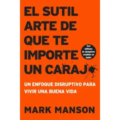 HARPERCOLLINS - Libro Sutil arte de que te importe un caraj* - Mark Manson