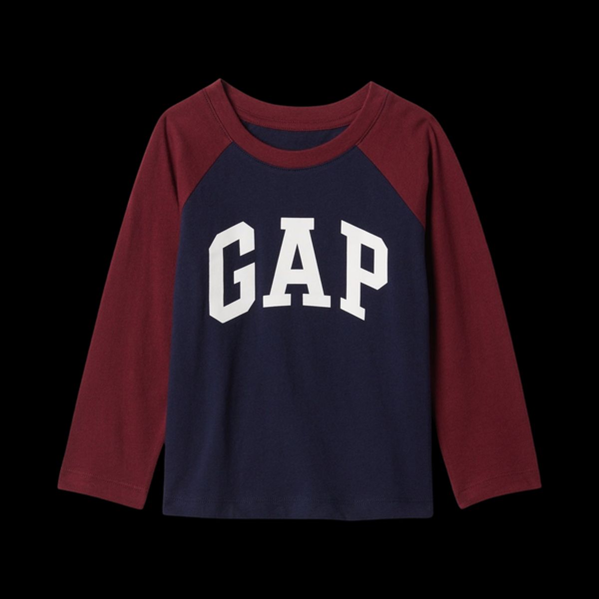GAP - Polera Logo Manga Larga Hombre Rojo
