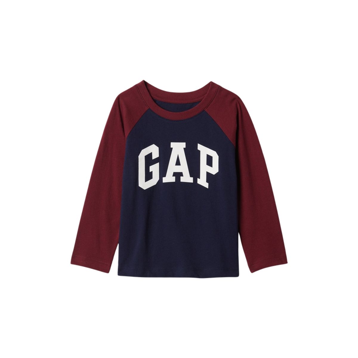 GAP - Polera Logo Manga Larga Hombre Rojo