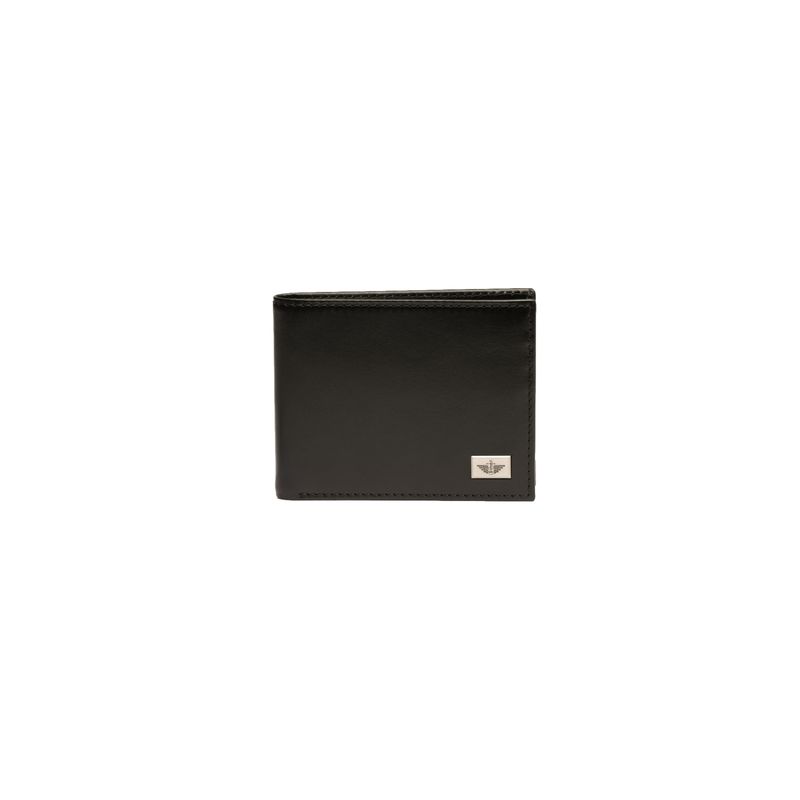 DOCKERS - Billetera Hombre Slim Bifold Negro Dockers