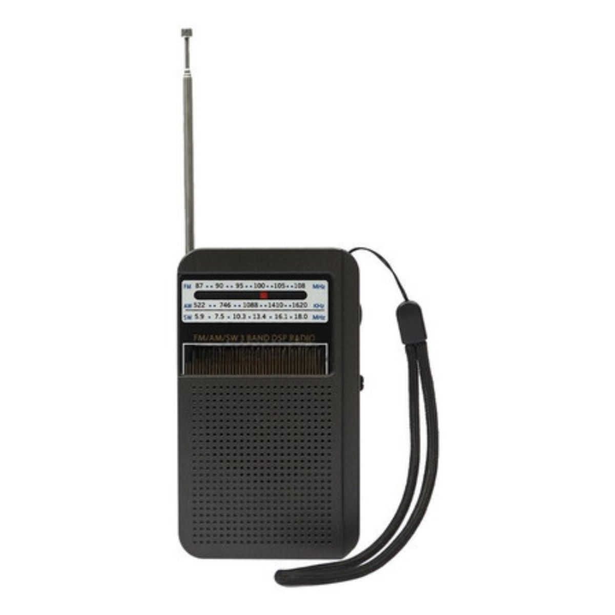 GENERICO - Radio Portatil A Pila Am Fm Analogico De Bolsillo