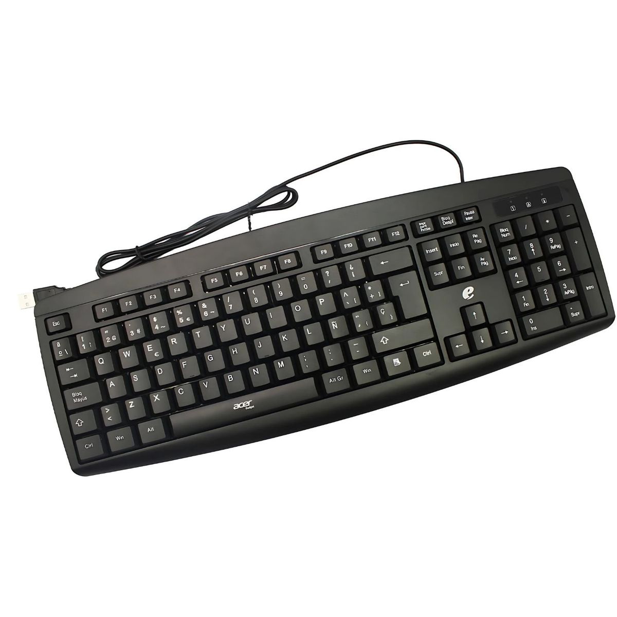 ACER - Kit Teclado + Mouse Usb Certificado Windows Acer Eak030 - SC