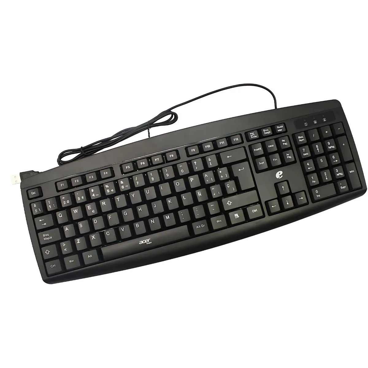 ACER - Kit Teclado + Mouse Usb Certificado Windows Acer Eak030 - SC
