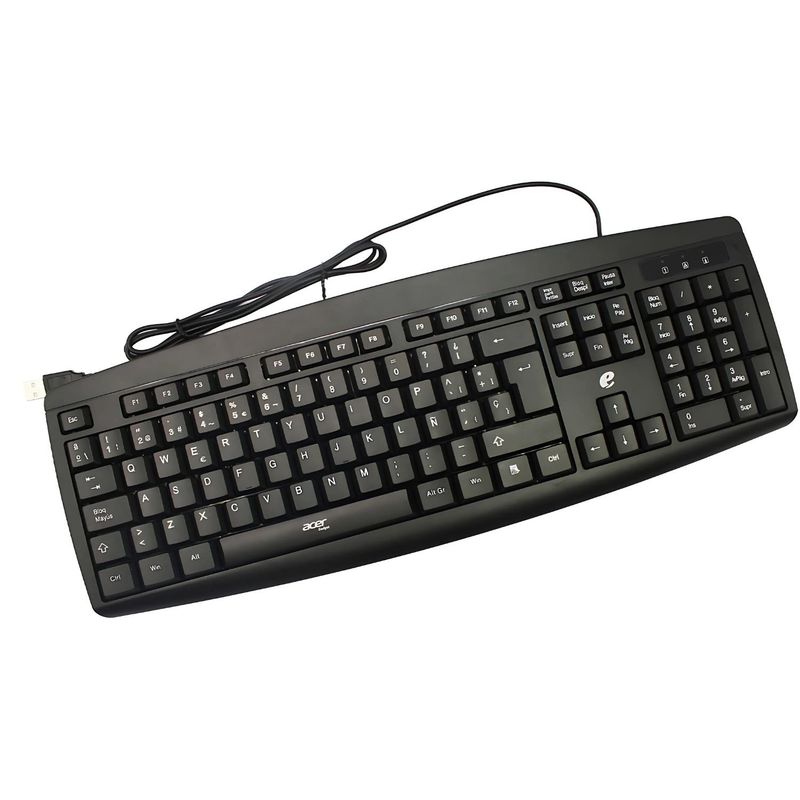 ACER - Kit Teclado + Mouse Usb Certificado Windows Acer Eak030 - SC