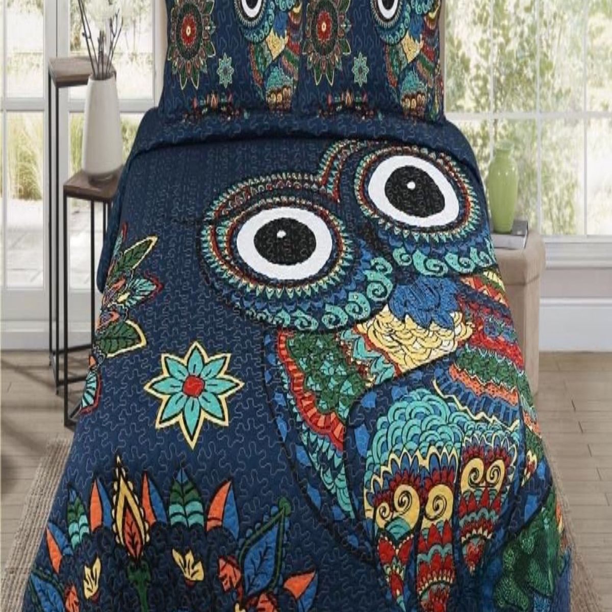 GENERICO - CUBRECAMAS DE VERANO QUILT 2 PLAZA