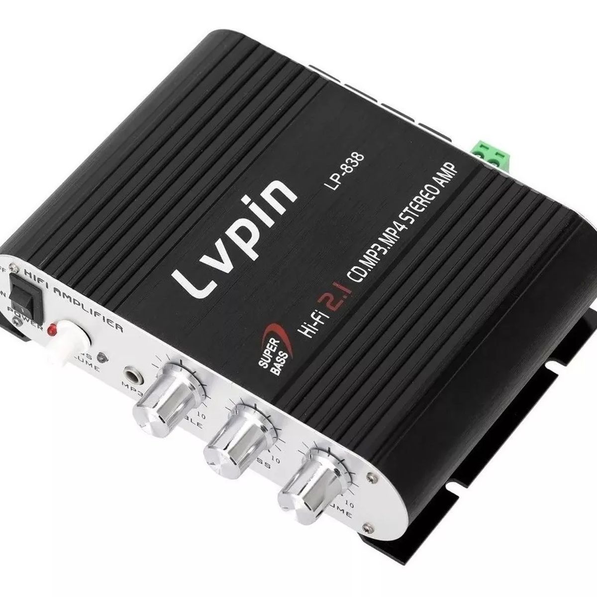 GENERICO - Mini Amplificador Estéreo Hifi Potencia De Audio