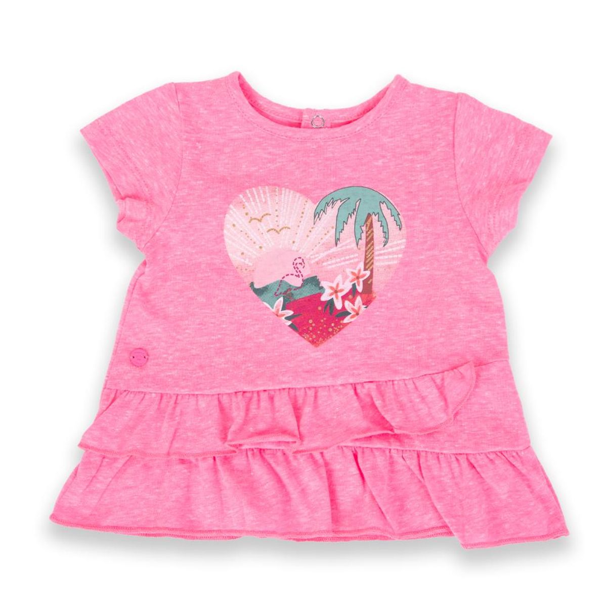 PILLIN - Polera Bebé Niña Rosado Pillin - Rosa