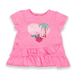 PILLIN - Polera Bebé Niña Rosado - Rosa