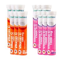 Vitamina C 1.000 Mg - Pack 12 - Sabores combinados.