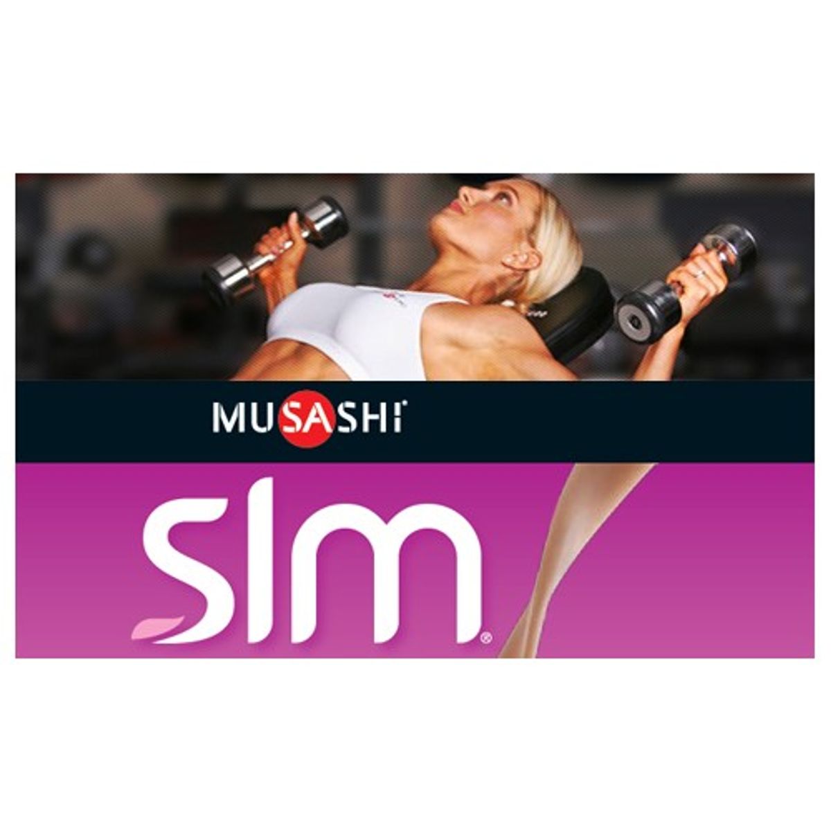 MUSASHI - Slm Mrp Batido De Proteinas Para Bajar De Peso Vainilla