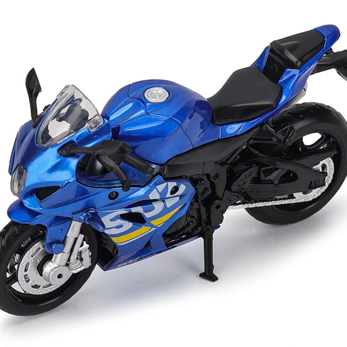 GENERICO - Moto Suzuki GSX-R1000 escala 1 :18 azul