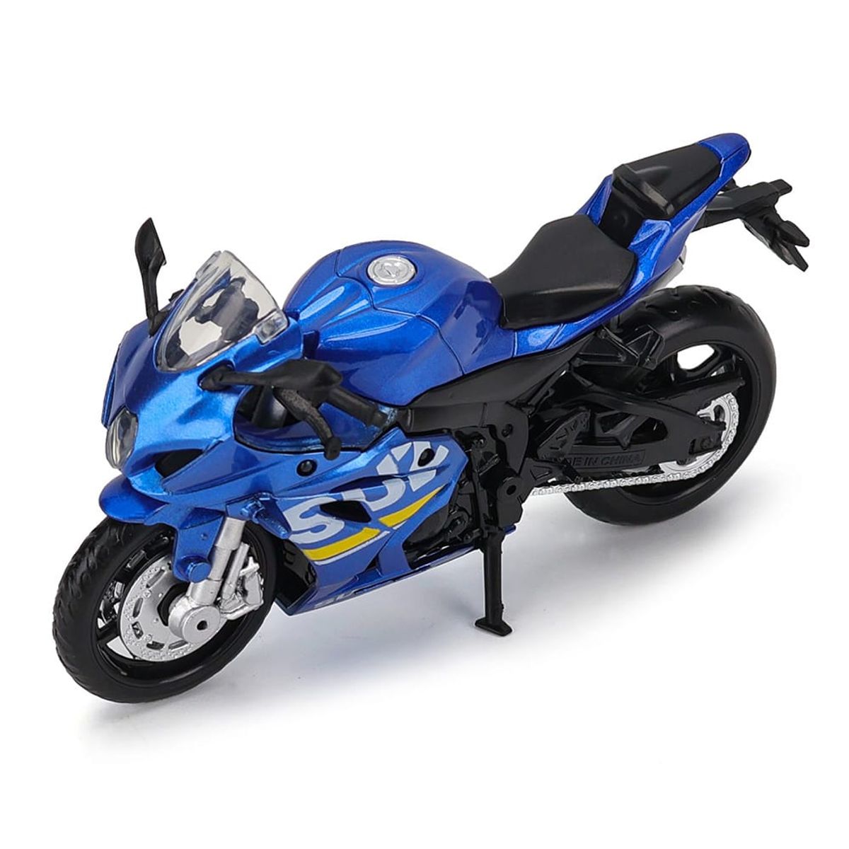 GENERICO - Moto Suzuki GSX-R1000 escala 1 :18 azul