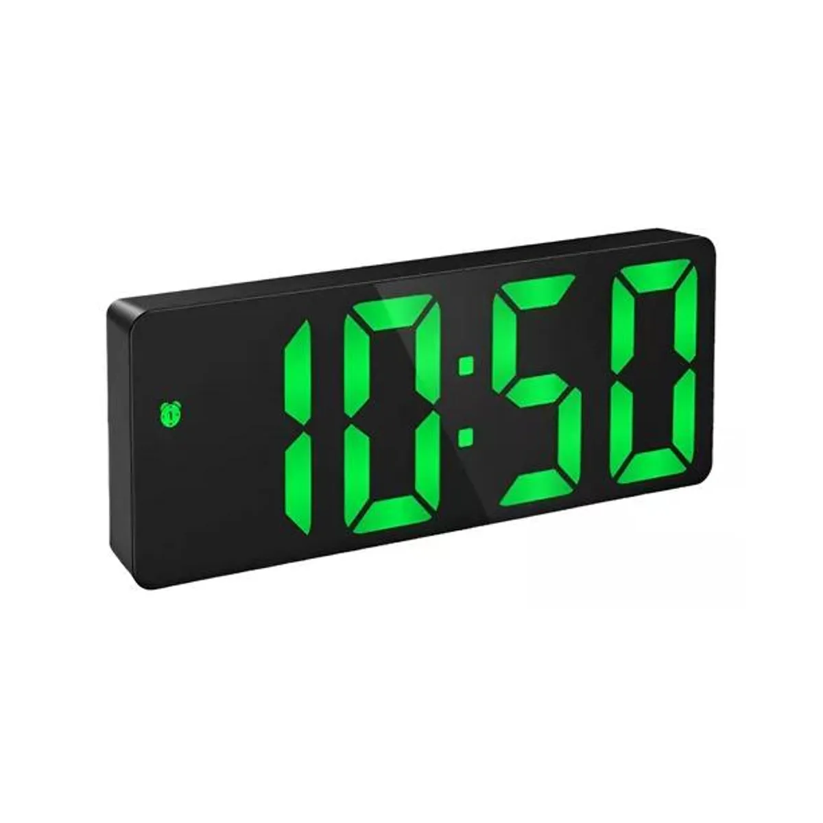 GENERICO - Reloj despertador digital led escritorio reloj alarma mes
