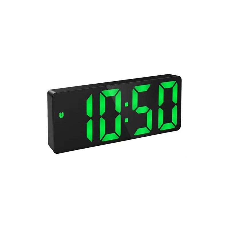 GENERICO - Reloj despertador digital led escritorio reloj alarma mes