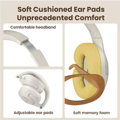 Imagen 2 del producto AUDIFONOS S35 ANC CANCELACION ACTIVA DE RUIDO Y APP Blanco