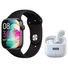 LENOVO - Audífonos LP40 Pro De Tws-Blanco y Toumi Watch 2 Pro-Negro