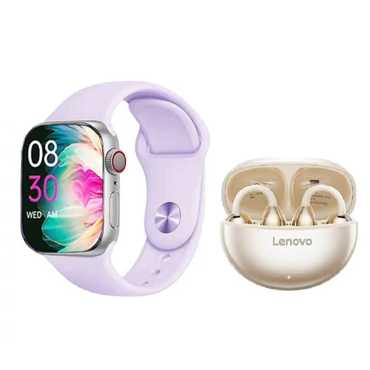 LENOVO - Audífonos Lenovo Clip TA140 - Blanco Toumi Watch S10 Pro