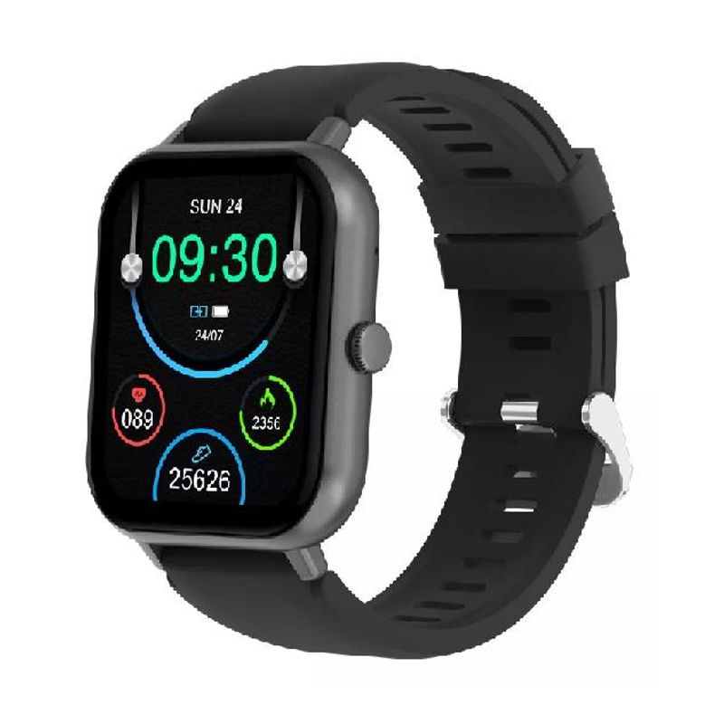 GENERICO - Reloj inteligente smartwatch deportivo color negro