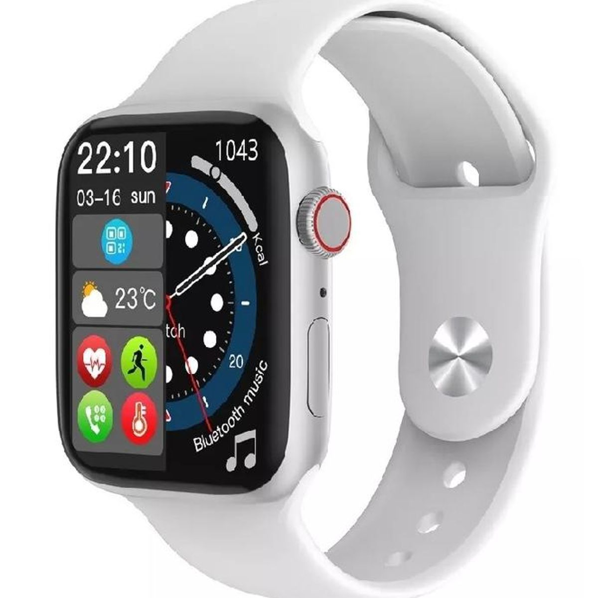 GENERICO - Reloj inteligente pro call serie 7 color blanco