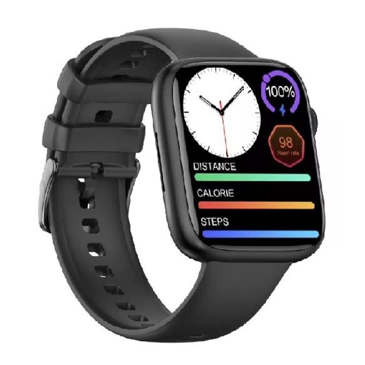 GENERICO - Smartwatch reloj inteligente bluetooth llamadas color negro