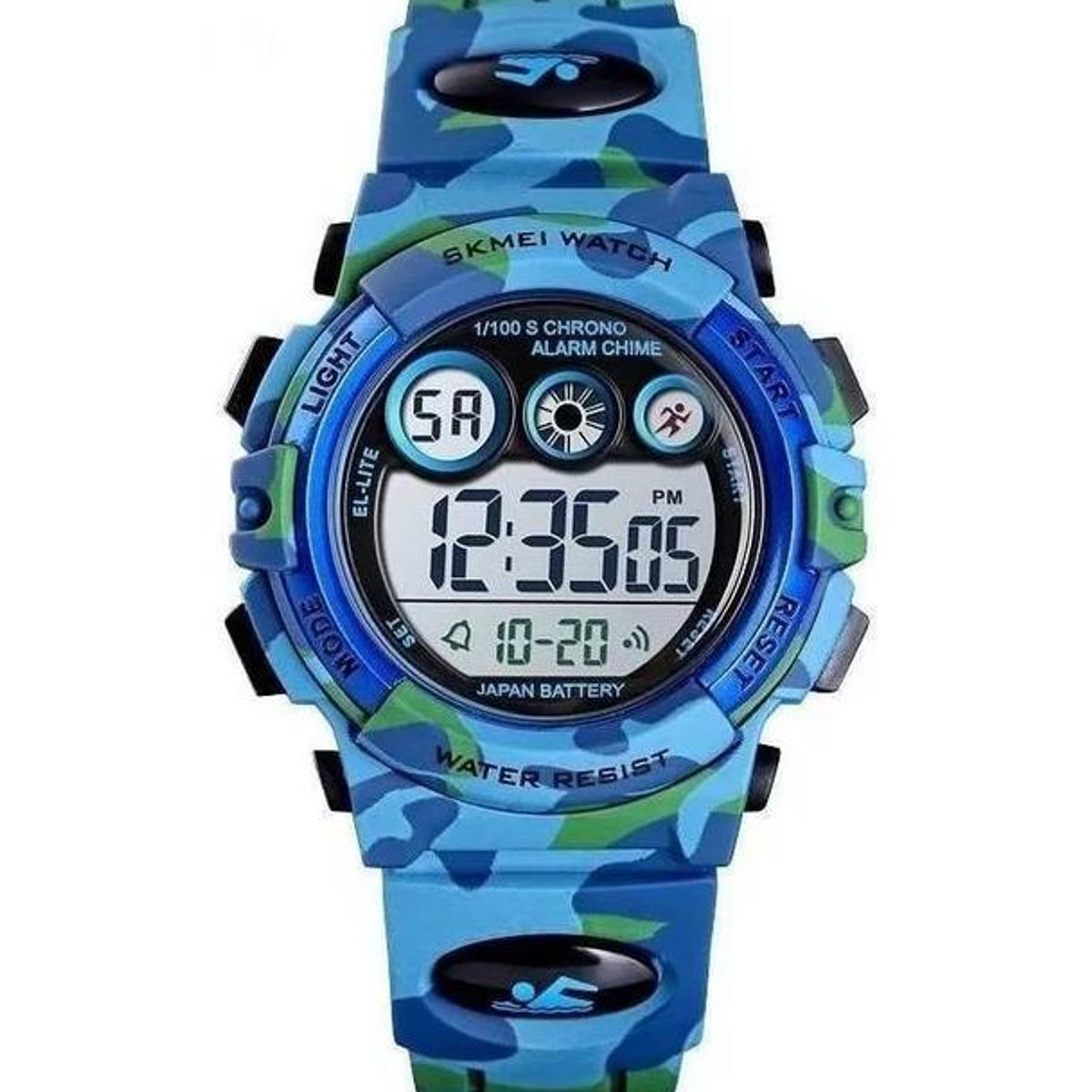 GENERICO - Reloj pulsera digital skmei 1547 con correa de poliuretan