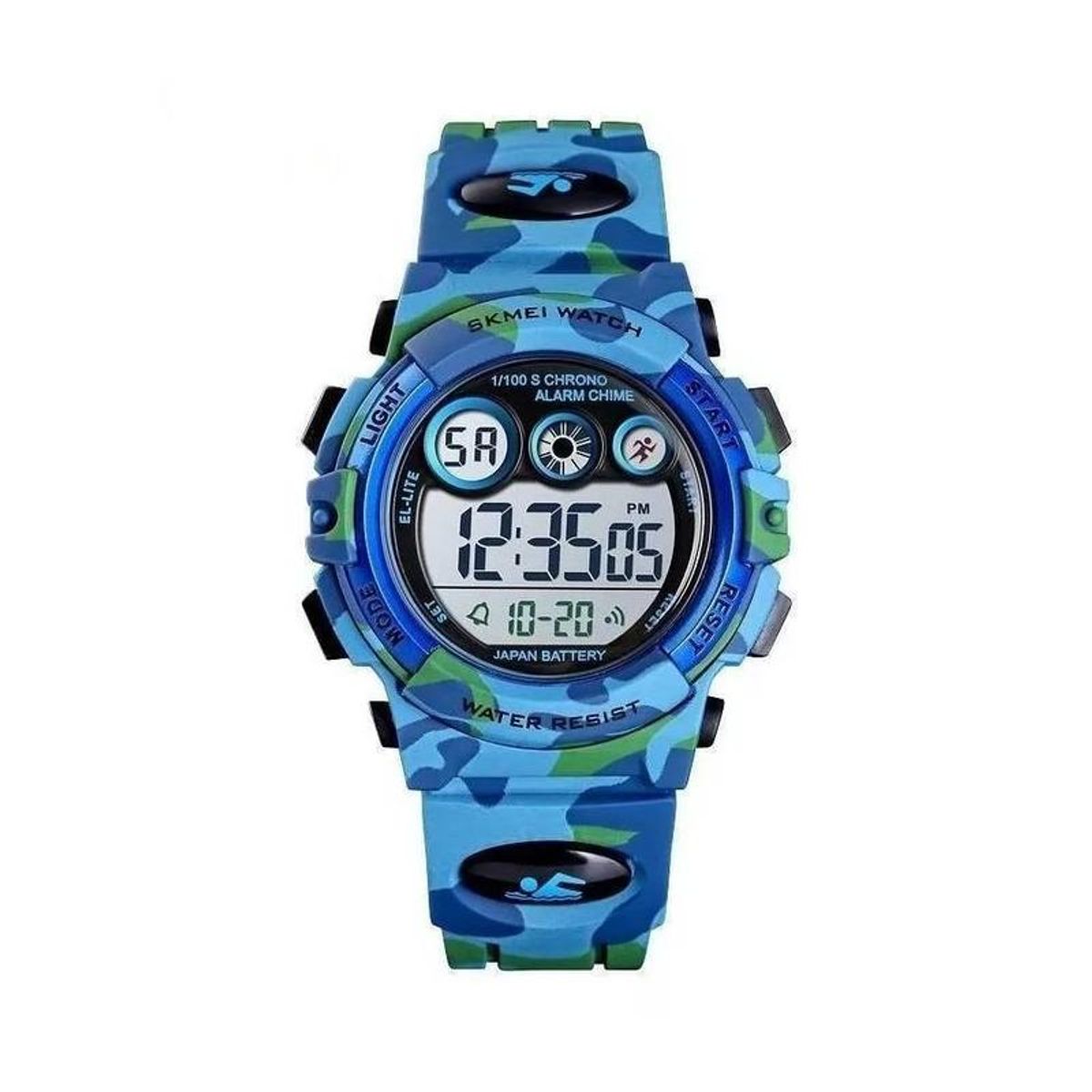 GENERICO - Reloj pulsera digital skmei 1547 con correa de poliuretan