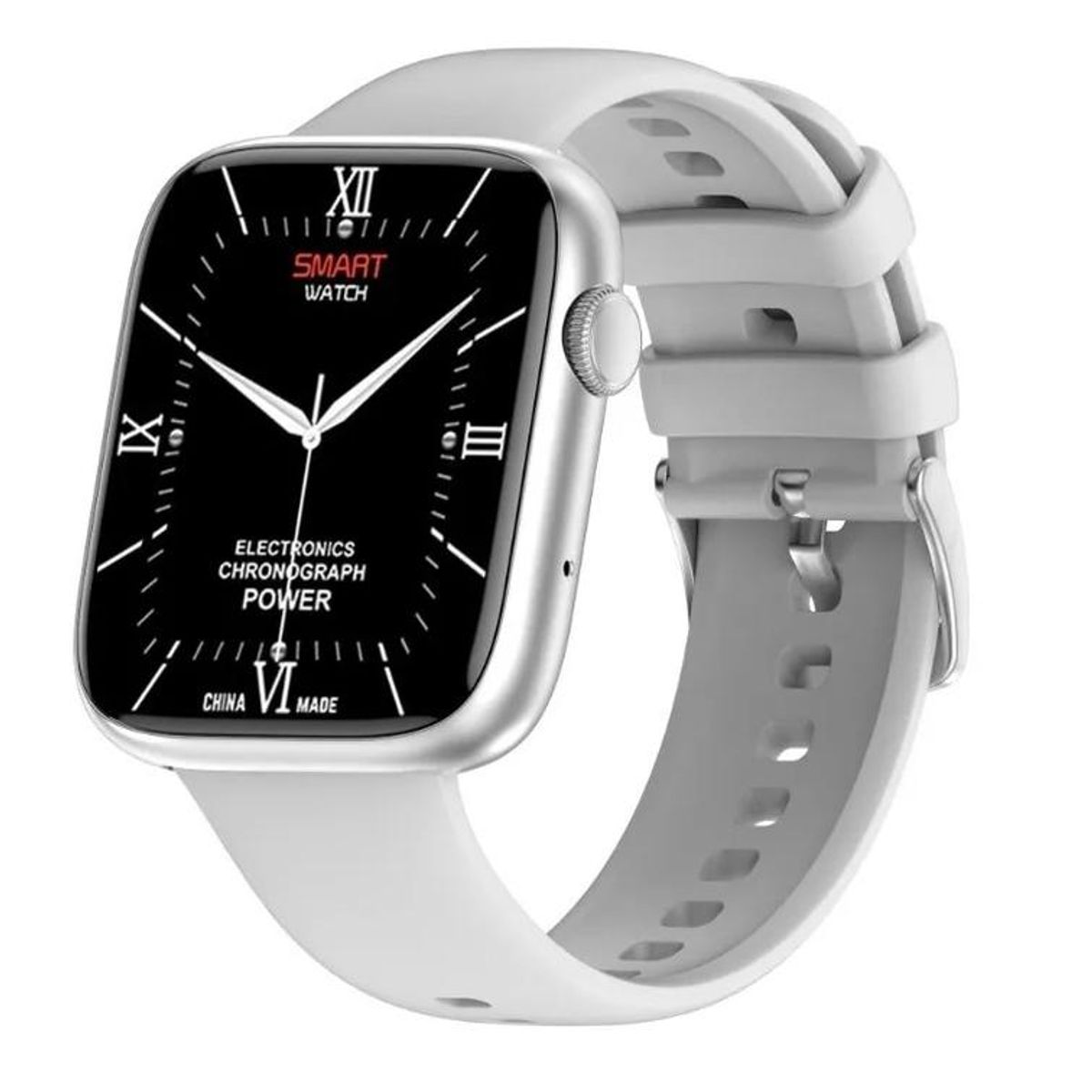 GENERICO - Smartwatch reloj inteligente bluetooth llamadas plateado