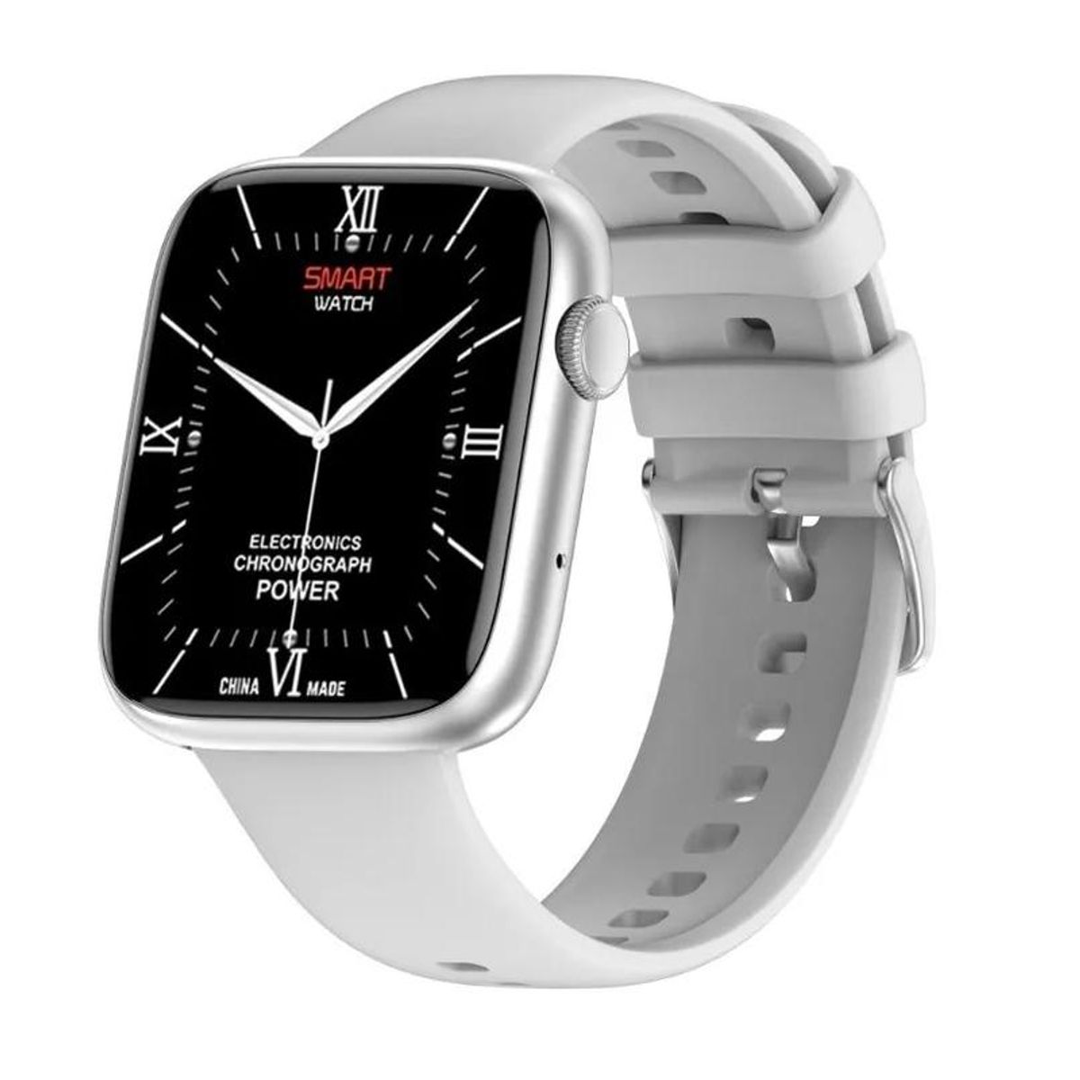 GENERICO - Smartwatch reloj inteligente bluetooth llamadas plateado