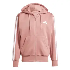 ADIDAS - Polerón con Capucha Essentials Fleece 3 Tiras