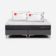 ROSEN - Cama Europea Novus Super King + Almohada Memory Max Plus