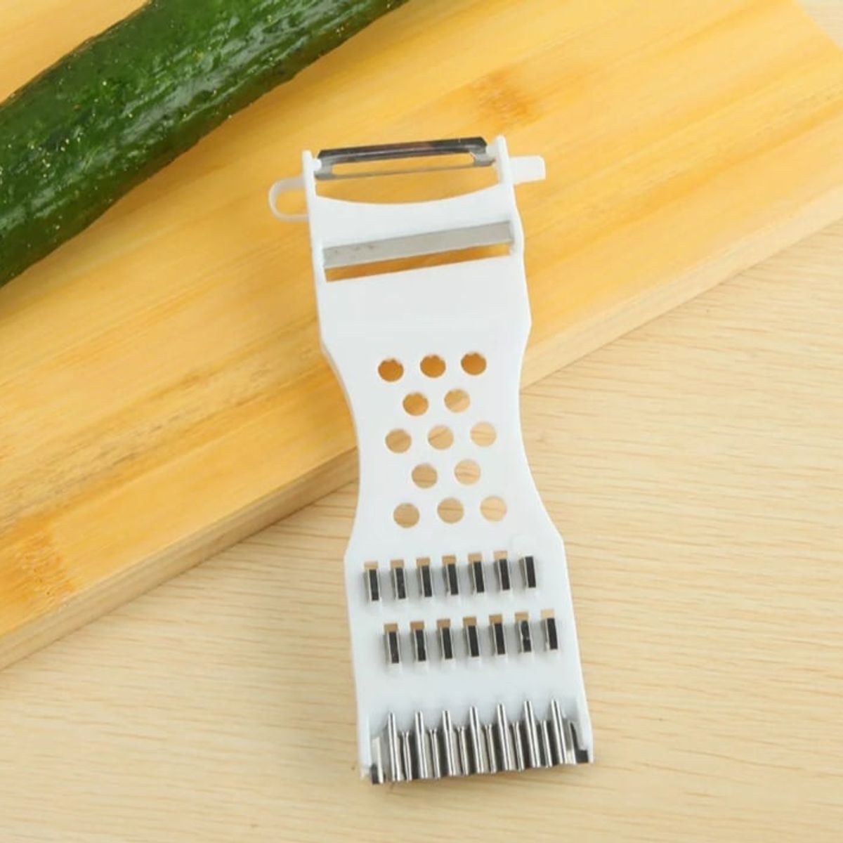 GENERICO - pelador de frutas de acero inoxidable