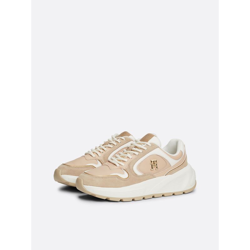 TOMMY HILFIGER - Zapatillas Chunky Fashion Beige Tommy Hilfiger