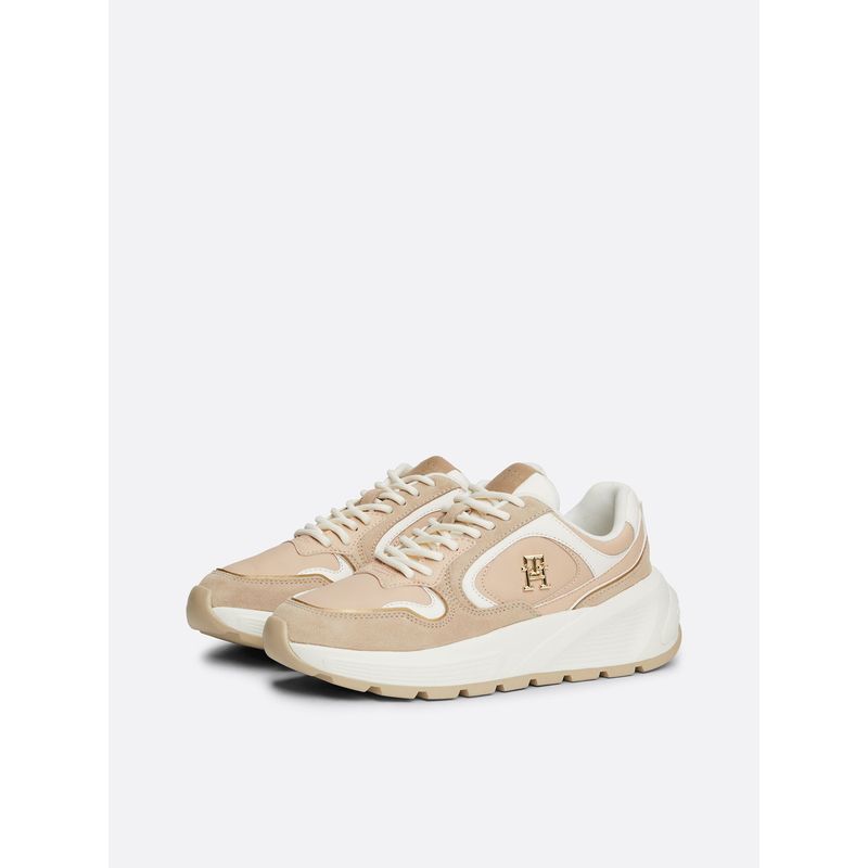 TOMMY HILFIGER - Zapatillas Chunky Fashion Beige Tommy Hilfiger