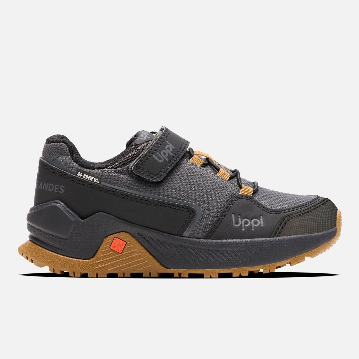 LIPPI - Zapatilla Niño Motion Low Kids Negro Lippi