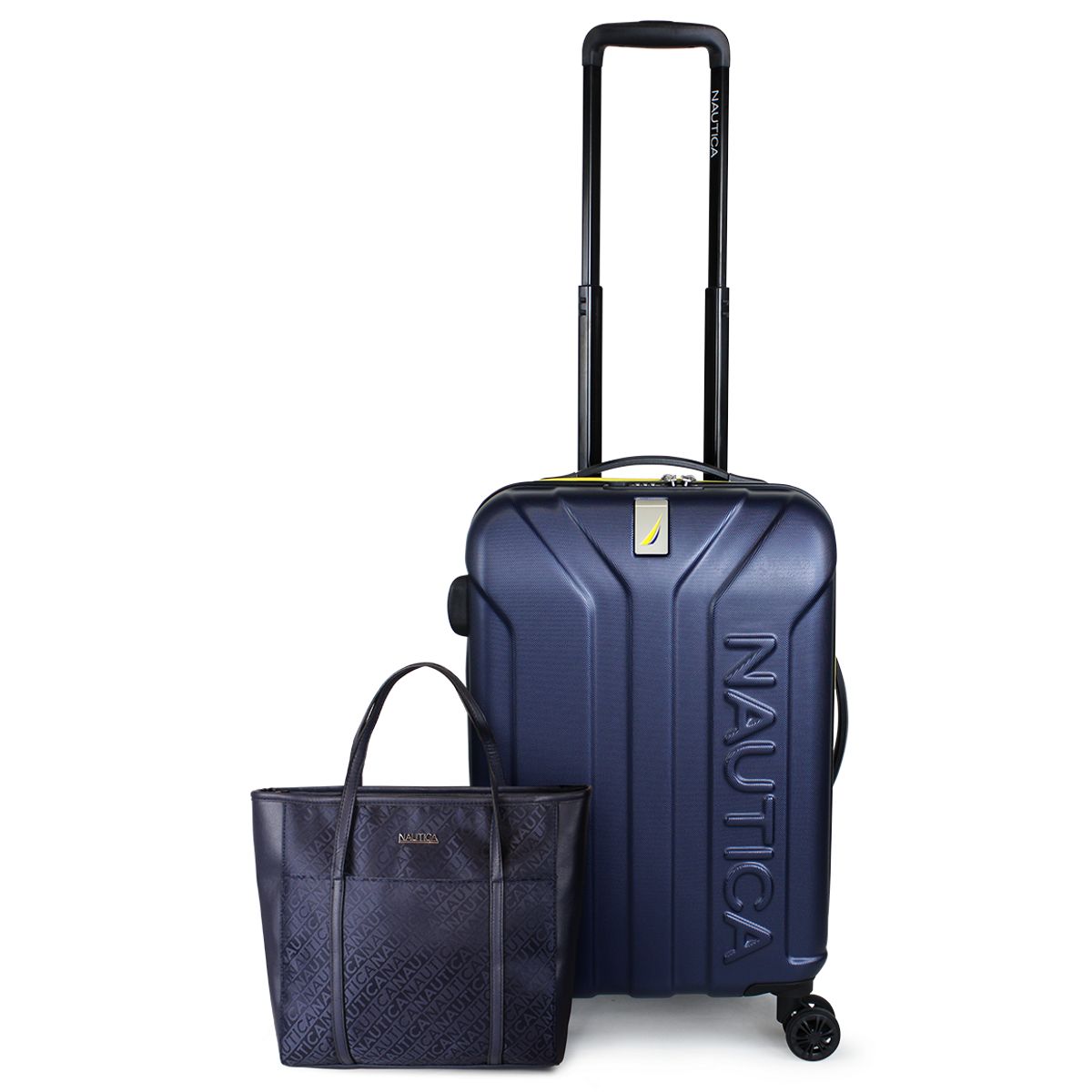 NAUTICA - Pack Nautica Maleta cabina Prime 10kg + Cartera Leeway azul