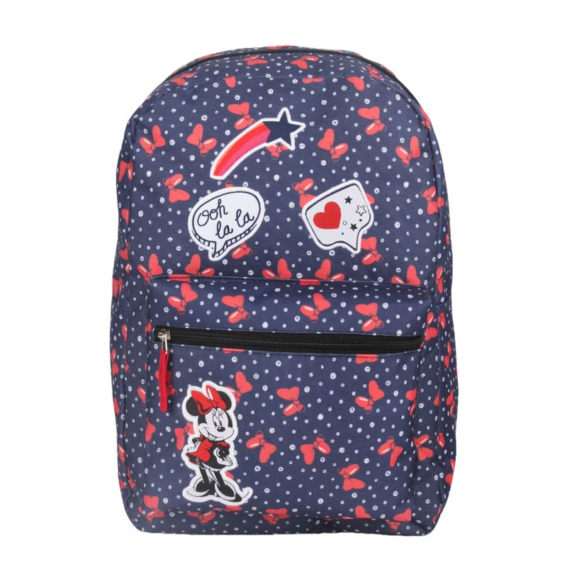 DISNEY - Mochila Juvenil Minnie Parches
