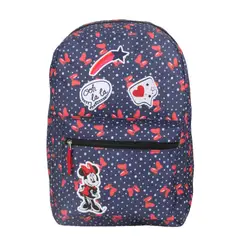 DISNEY - Mochila Juvenil Minnie Parches