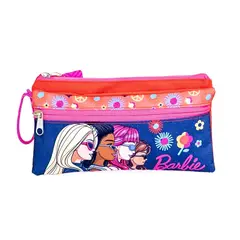 BARBIE - Estuche Infantil Doble Cierre