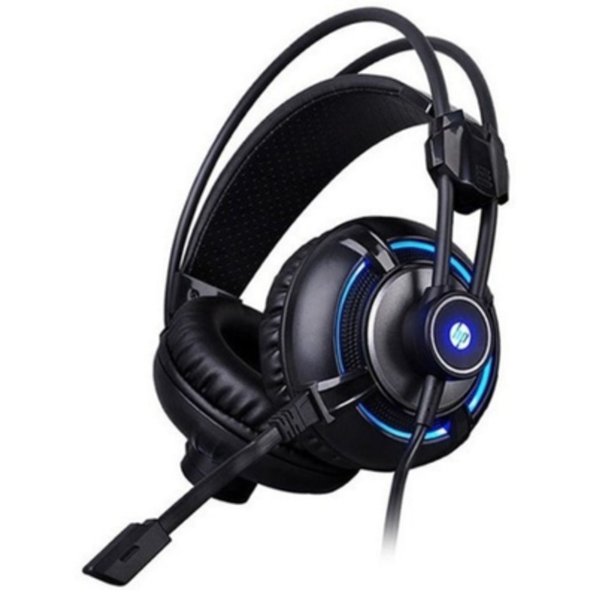 HP - Audifono Gamer Hp H300 Iluminados Revogames Color Negro