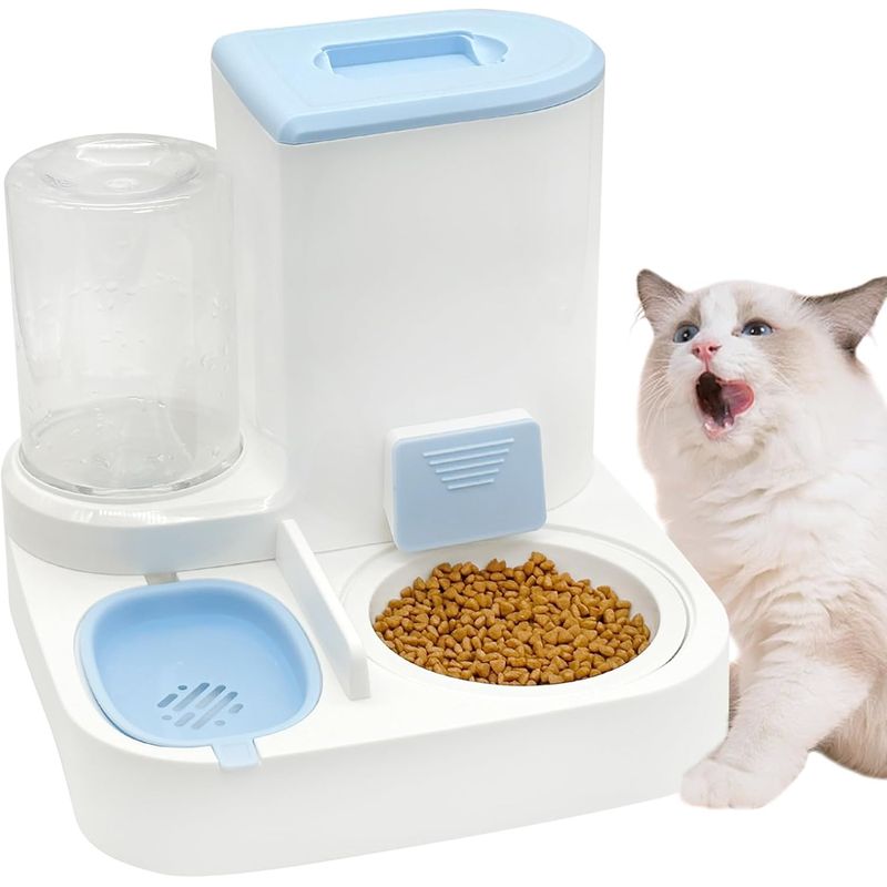 GENERICO - Alimentador Bebedero Automatico Dispensador Comida Agua Gato